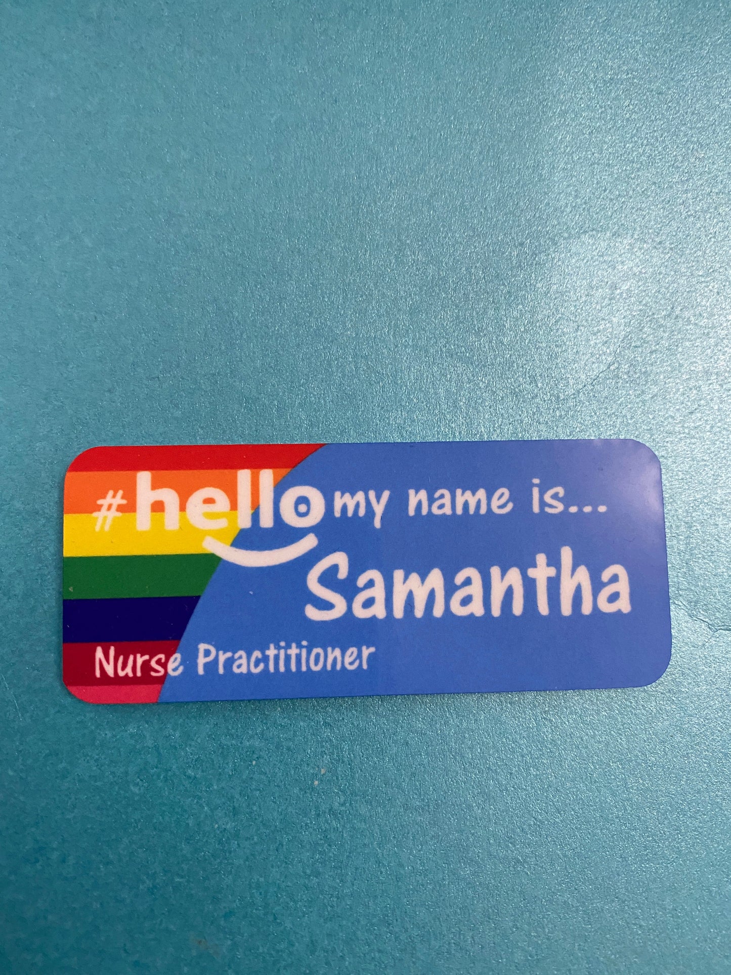 Rainbow Block designs # hello my name is...