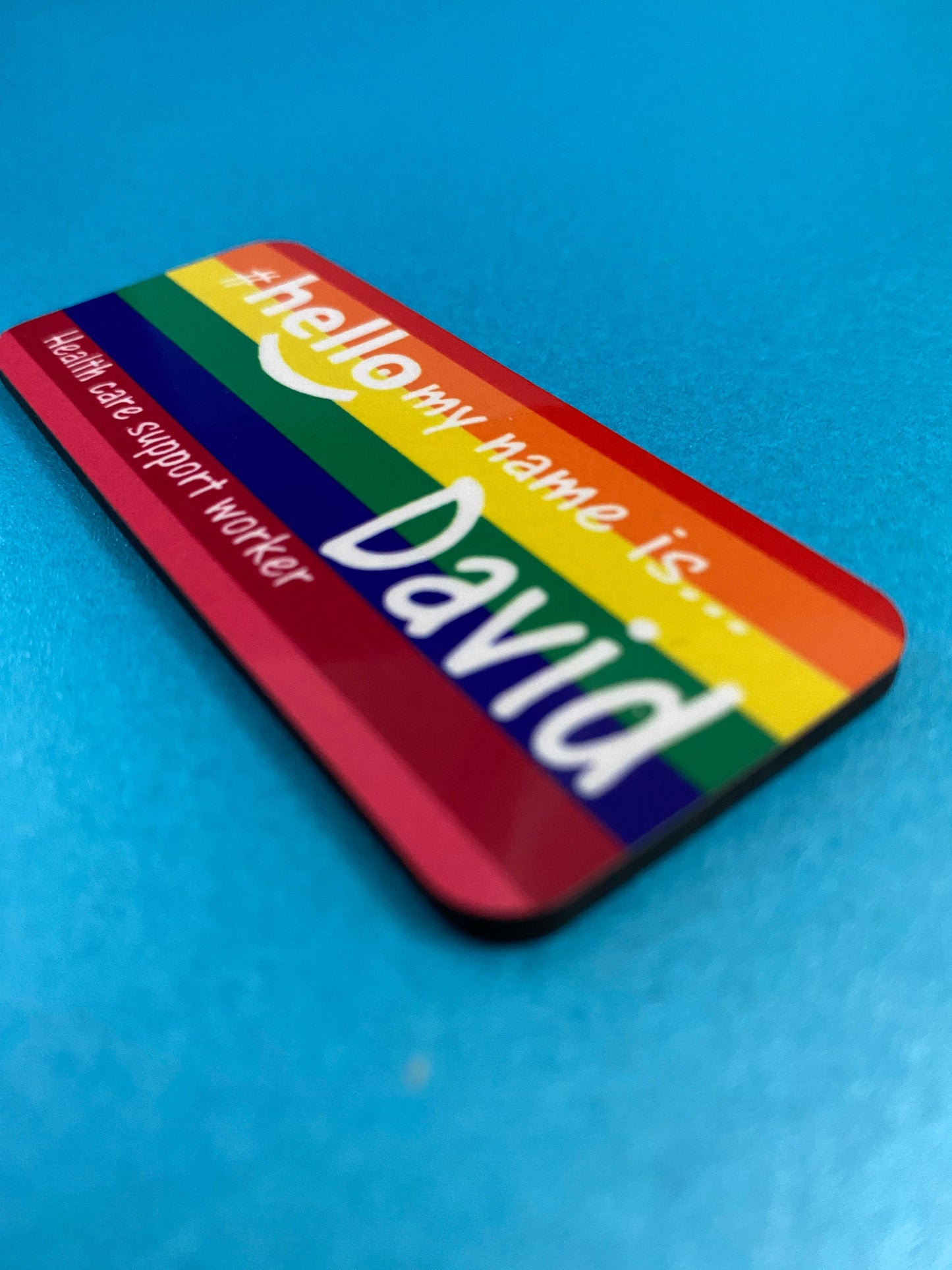Full Rainbow Stripes # hello my name is ...