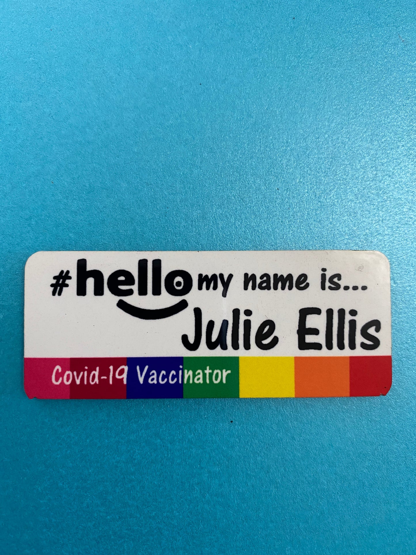 Rainbow Block designs # hello my name is...