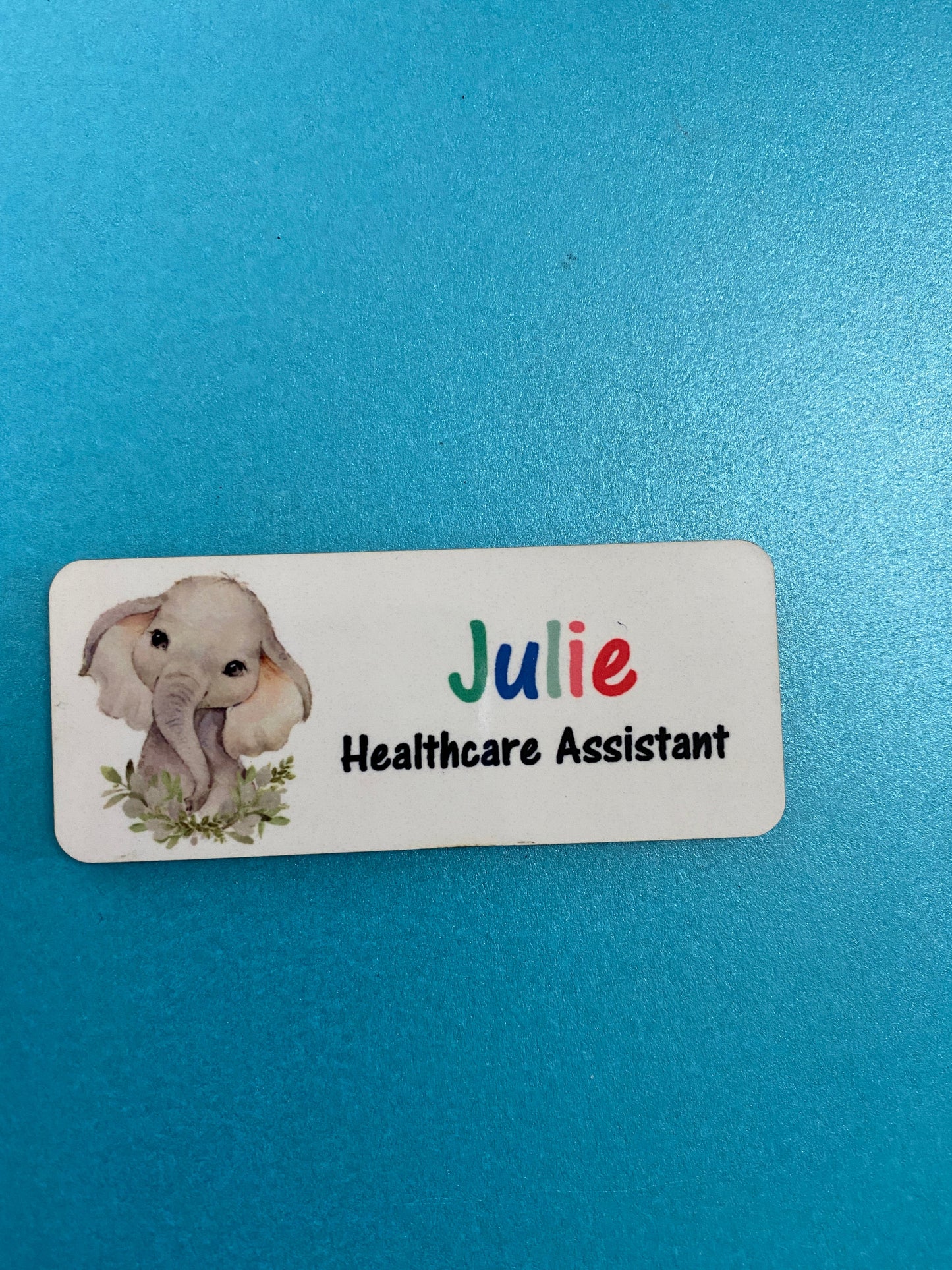 Animal Name Badge