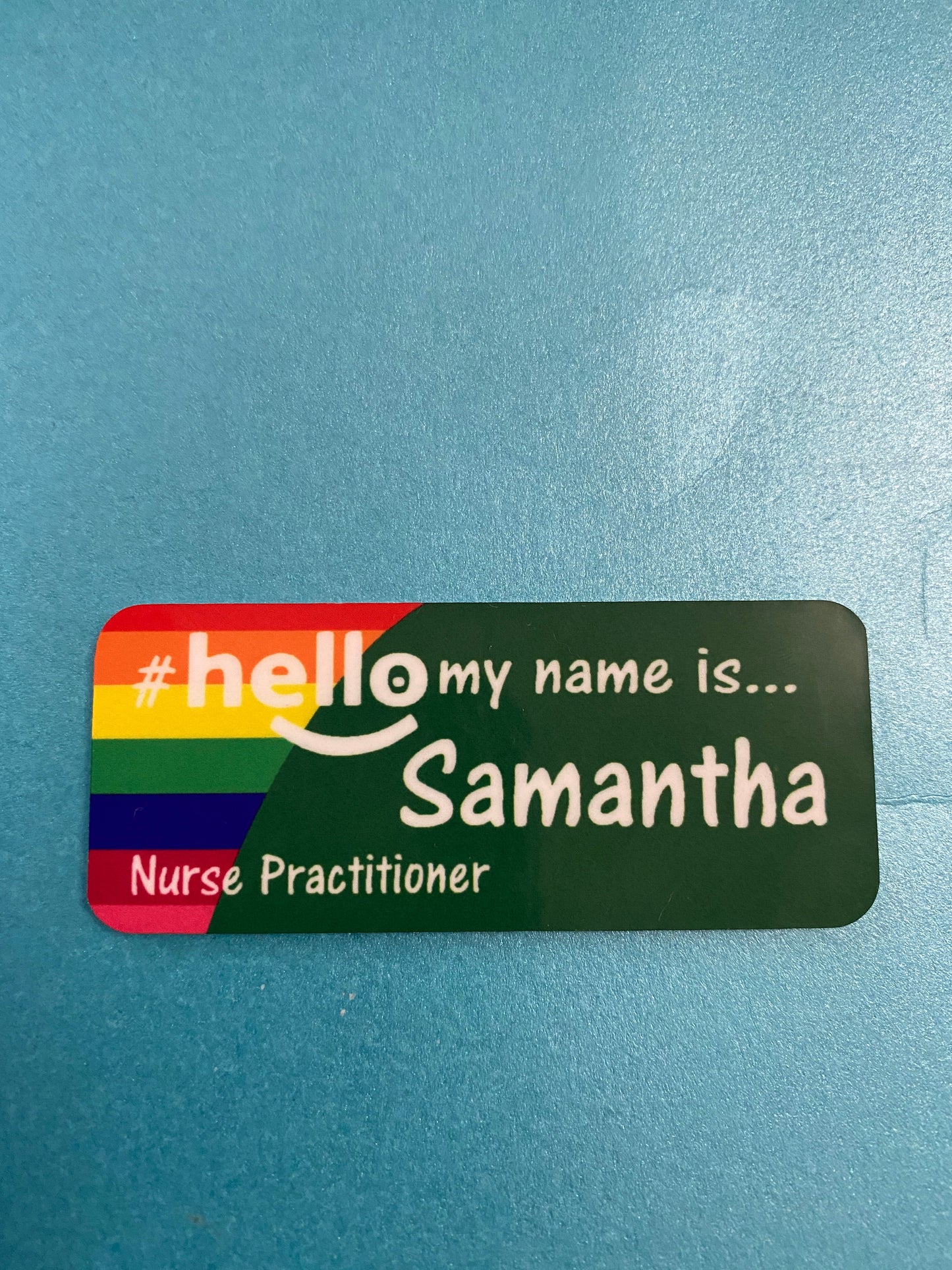 Rainbow Block designs # hello my name is...