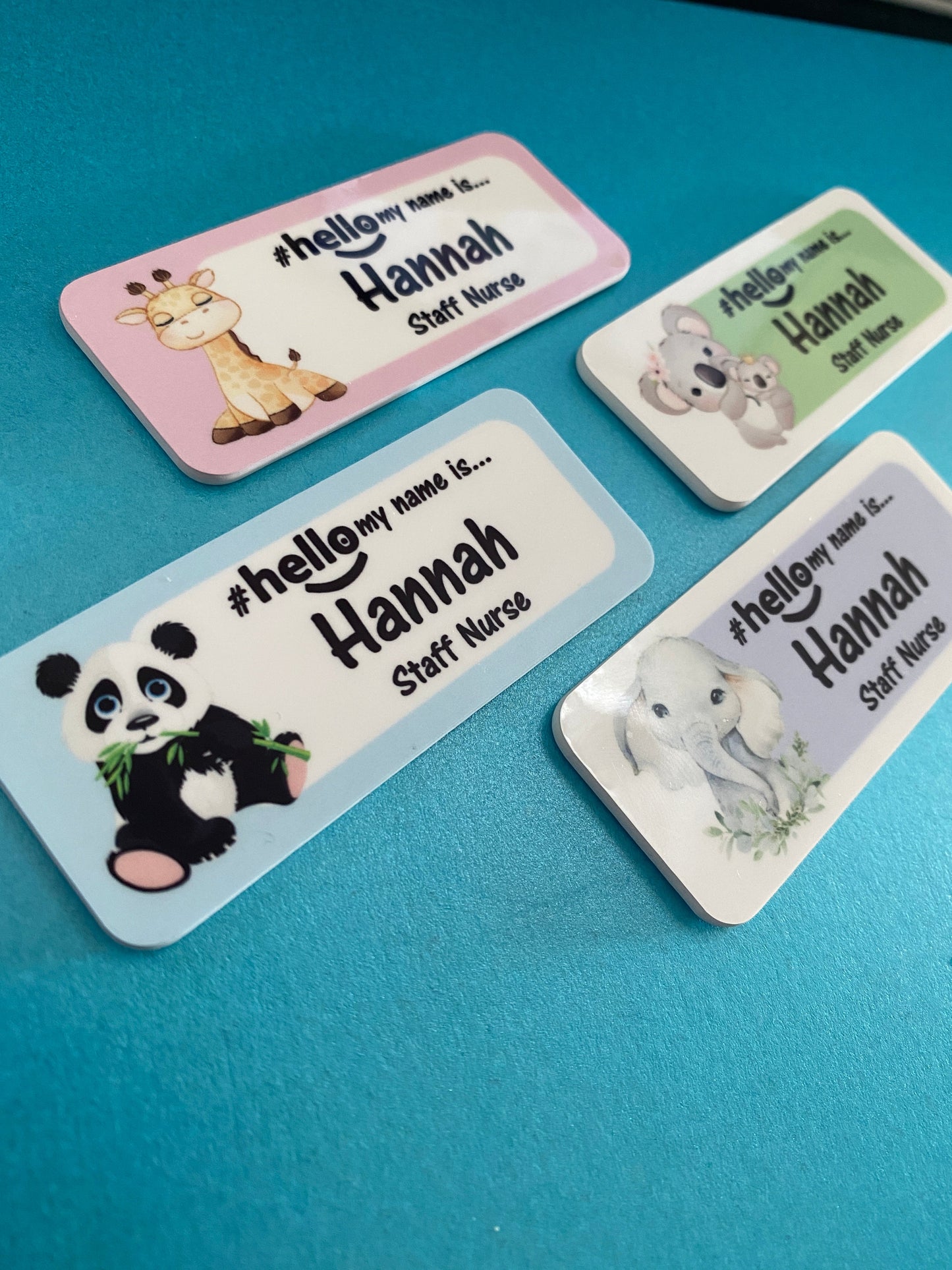 Animal Block Colours # hello my name is...