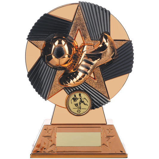 Two Tone Boot and Ball in Bright Bronze and Black 180mm