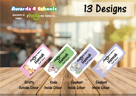 Animal Block Colours # hello my name is...