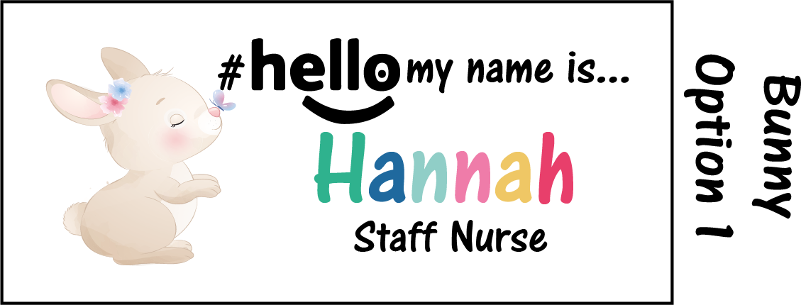 Animal Name Badge #hello my name is...
