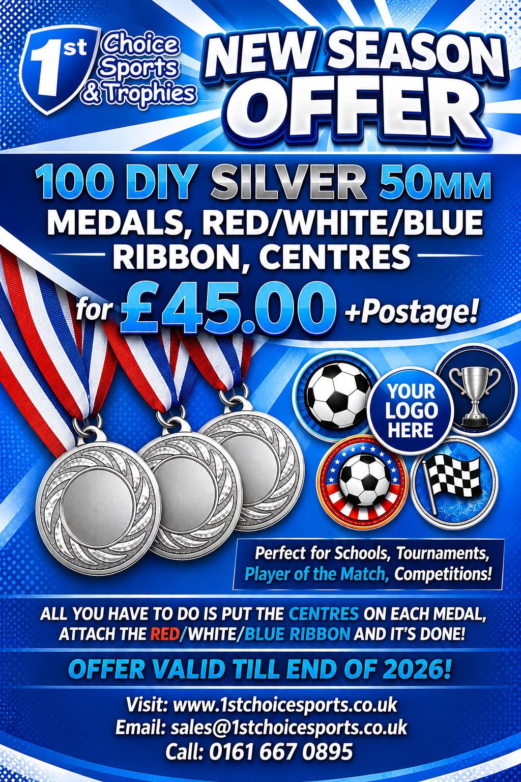 New Season Mega Medal Offer