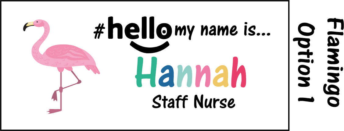 Animal Name Badge #hello my name is...