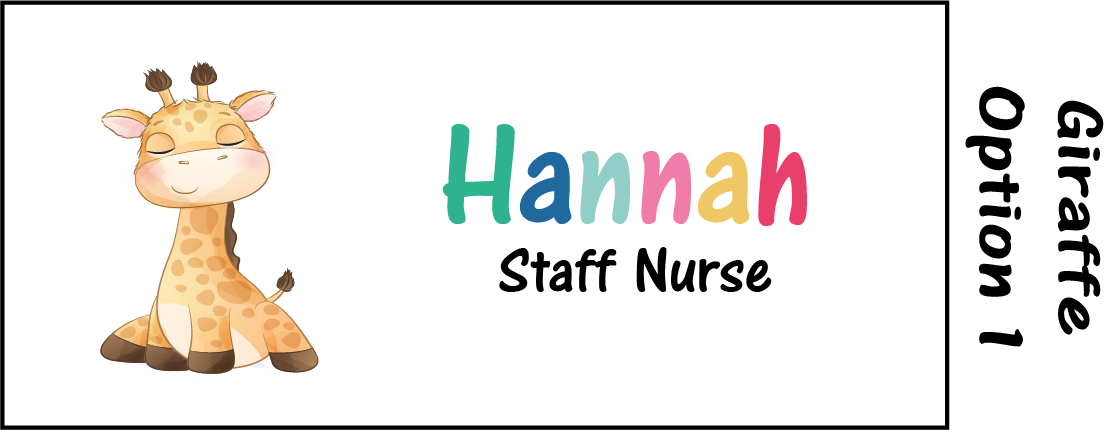 Animal Name Badge