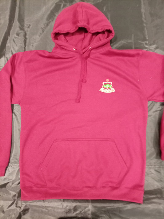 Burgundy - Pro hoodie