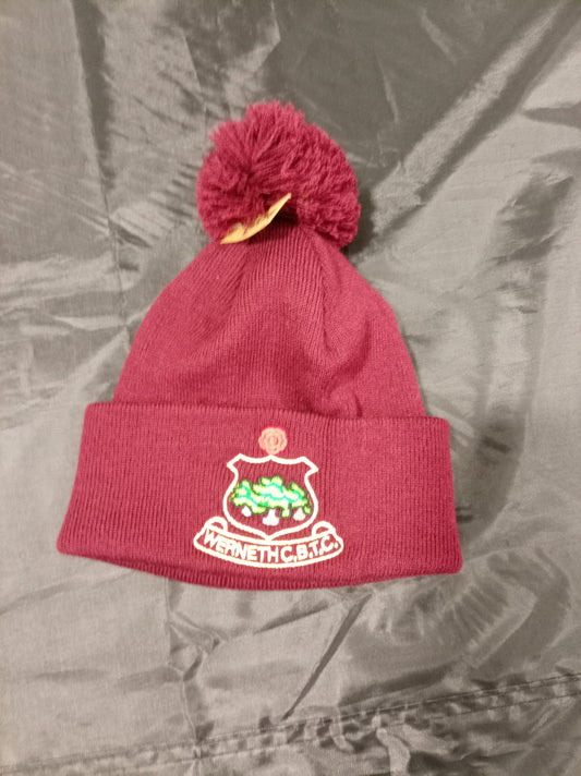Burgundy - Pro cuffed beanie