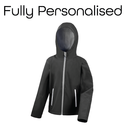 Core junior TX performance hooded softshell jacket