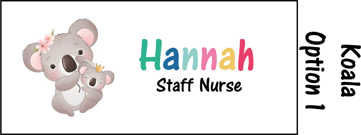 Animal Name Badge