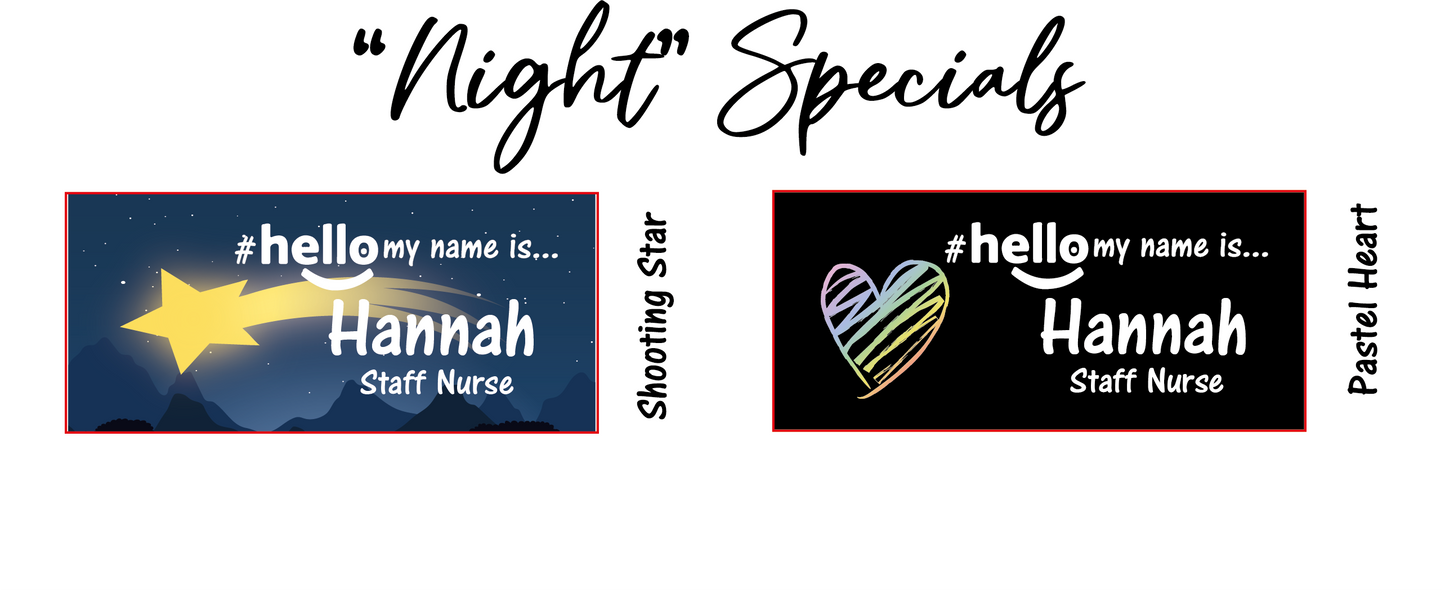 Night Specials # hello my name is ...