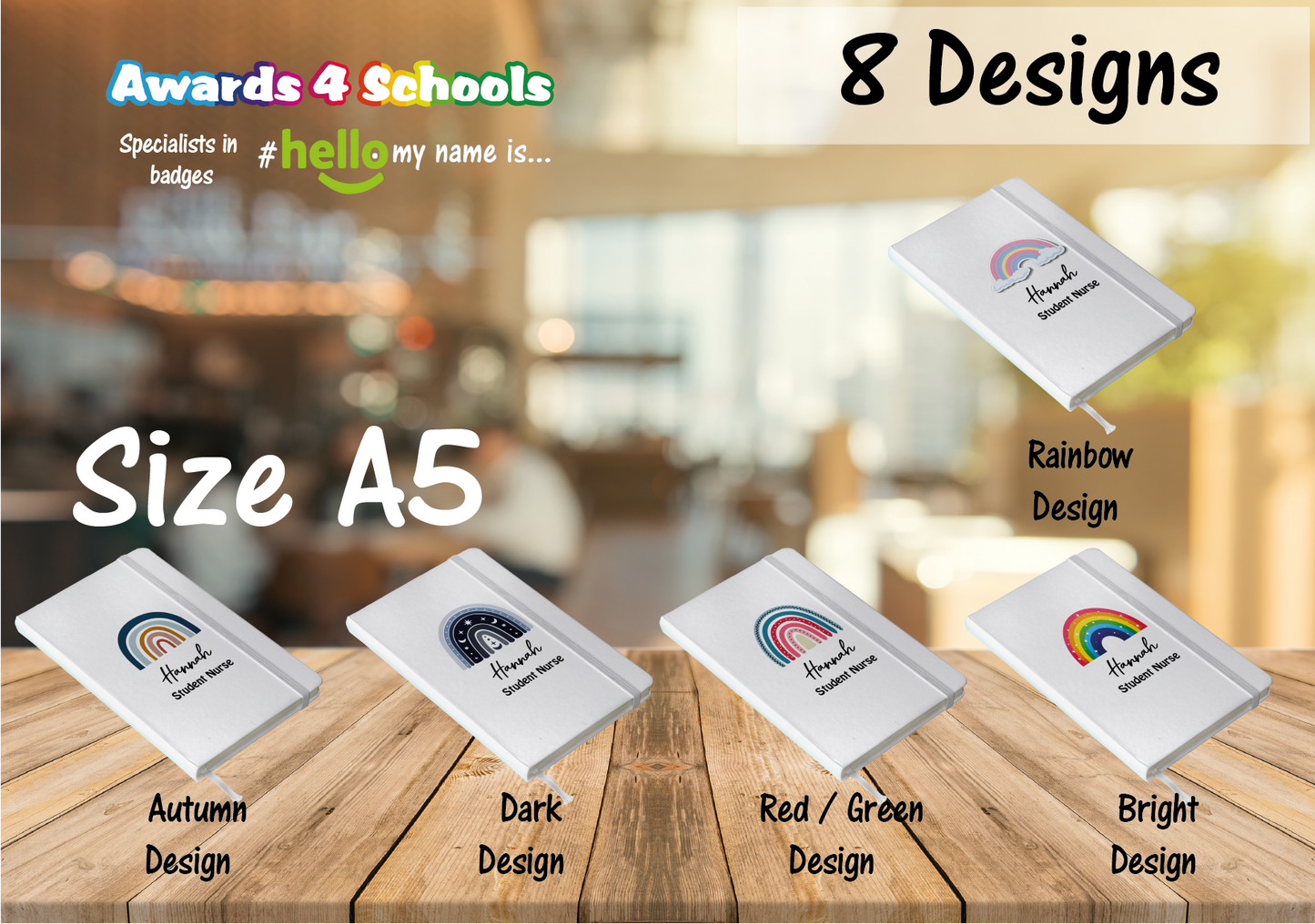 A5 Nursing/medical notebook. Pocket sized so ideal for placements. Nurse, midwife, doctor, medical staff