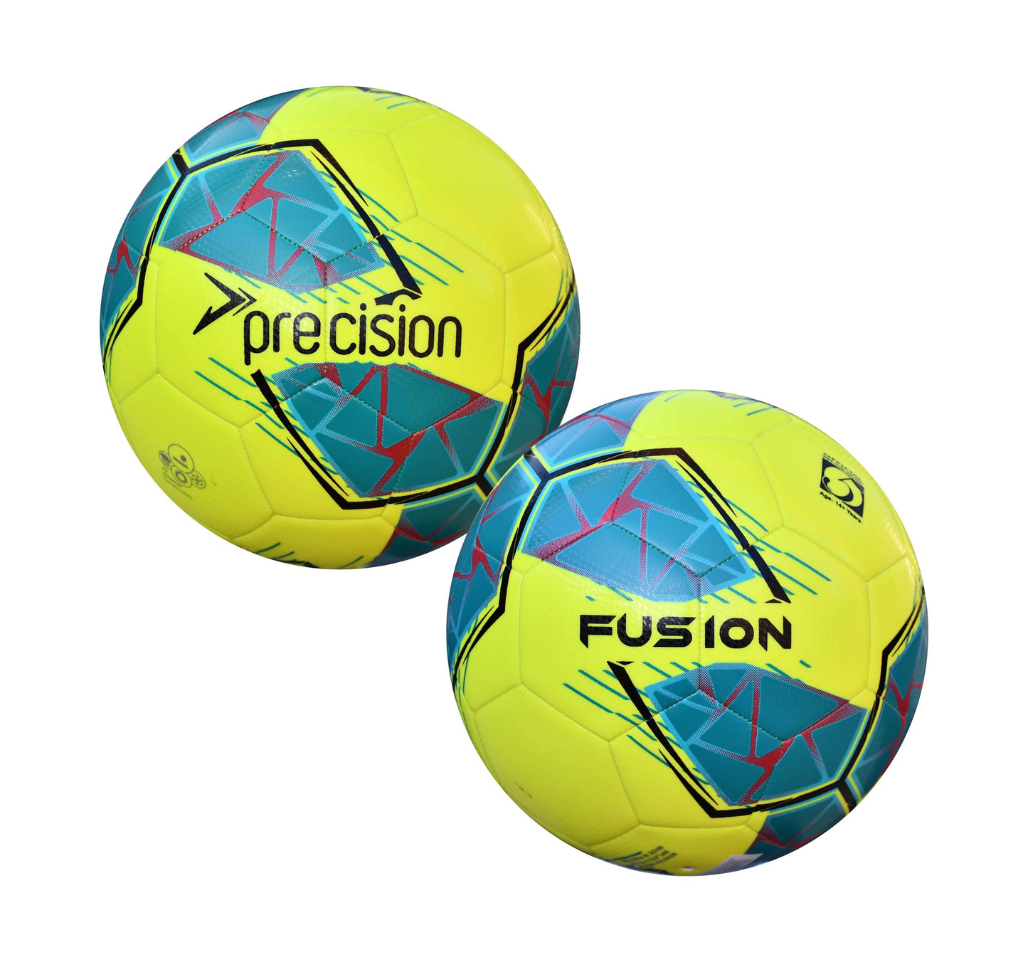 Precision Fusion FIFA Basic Training Ball - Yellow