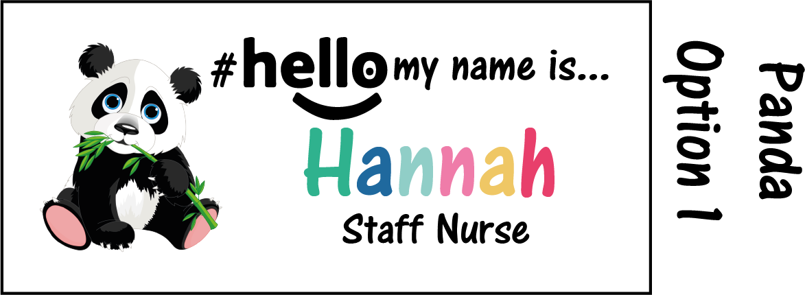 Animal Name Badge #hello my name is...