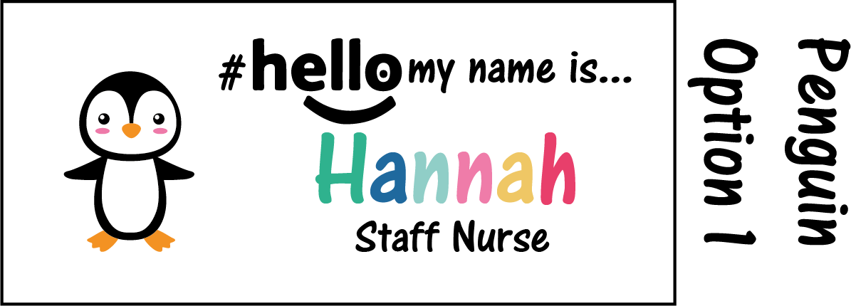 Animal Name Badge #hello my name is...