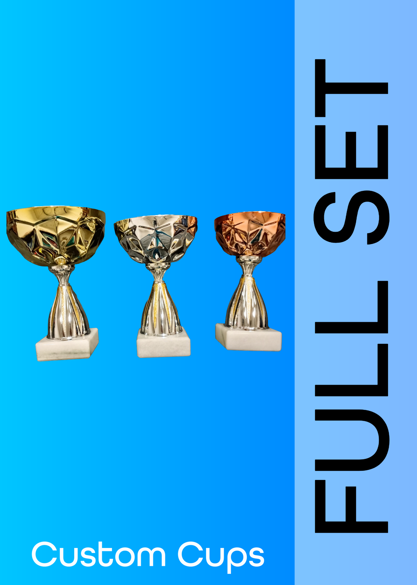 1st - 2nd - 3rd Small Cups