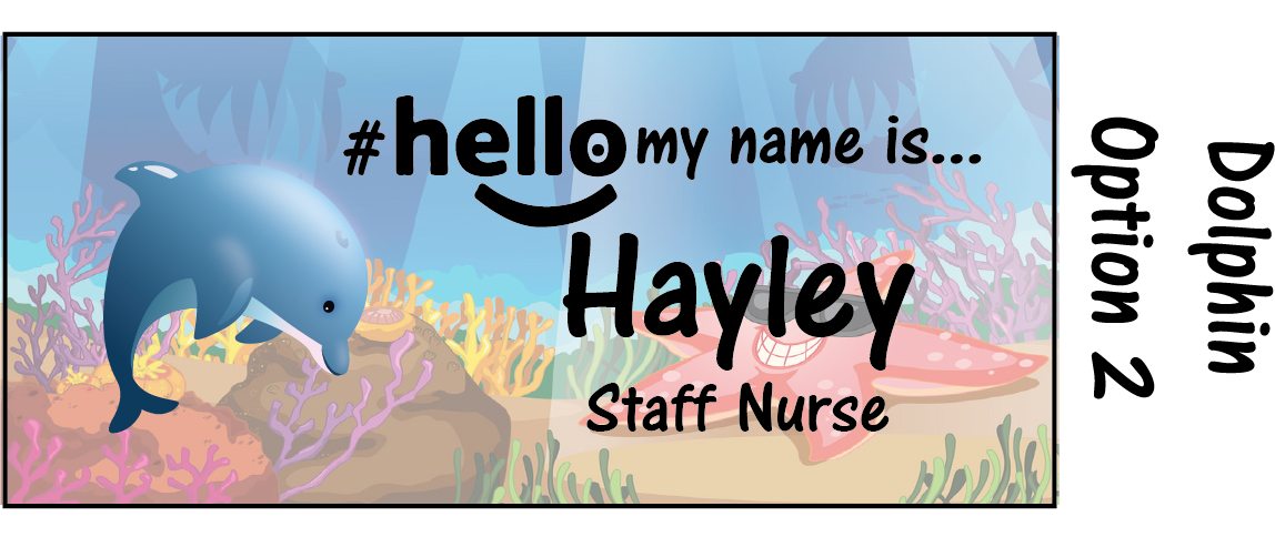 Animal Name Badge #hello my name is...