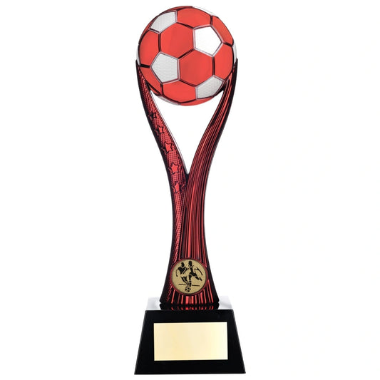 Two Tone Football Ball  on Stand 260mm