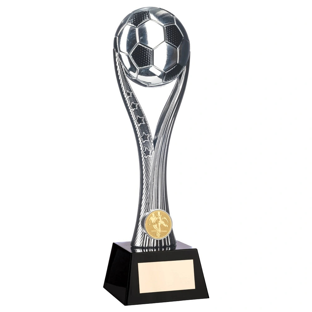 Two Tone Football Ball  on Stand 260mm