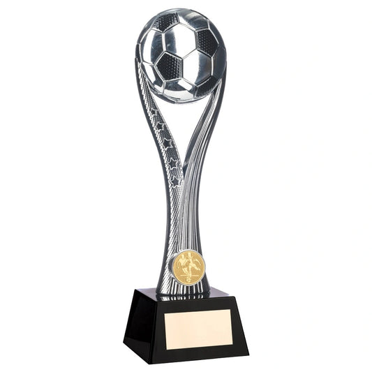 Two Tone Football Ball  on Stand 260mm