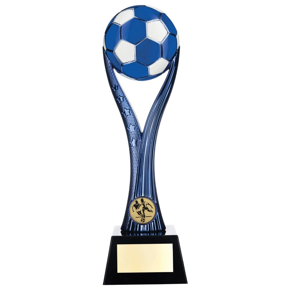 Two Tone Football Ball  on Stand 260mm